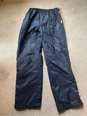 K-Way Women’s Black Lightweight Track Pants with Side Zips